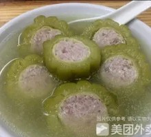 Puning-style Bitter Melon Stuffed with Pork Soup