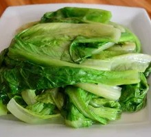 Steamed Greens with Soy Sauce