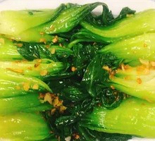 Stir-Fried Shanghai Greens with Garlic
