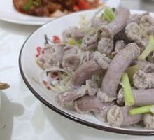 Boiled Intestine in Sauce