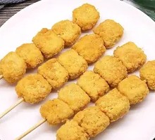 Crispy Chicken Skewers