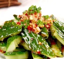 Knife-Pounded Cucumber