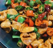 Spicy Pork Intestines Stir-fry