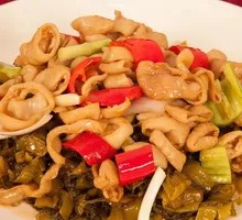 Sour Cabbage Stir-Fried Intestines