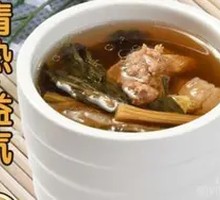 Dried Vegetable and Pork Rib Soup