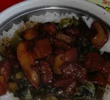 Sour Cabbage Braised Pork Rice