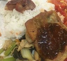 Black Pepper Chicken and Tomato Rice
