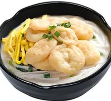 Hand-Beaten Fish Cake Fish Broth Rice Noodles