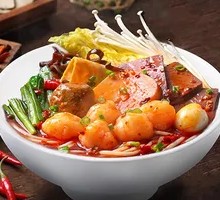 Hot Pot Shrimp Dumpling Rice Noodles