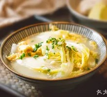 Chinese Cabbage Soup Rice