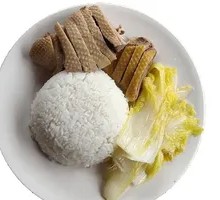 Cangyu Mixed with White-Cut Duck Rice