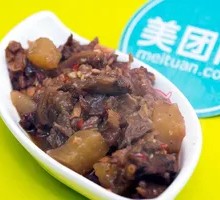 Radish and Beef Shank Rice