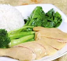 Ginger and Scallion Chicken Rice