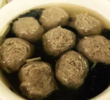 Beef Tendon Meatball Rice Noodles
