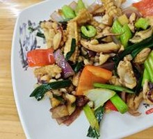 Stir-Fried Fresh Squid