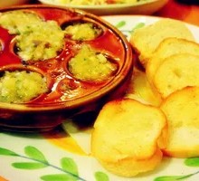 French Garlic Snail Bake