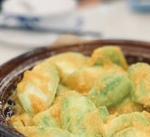 Salted Egg Yolk Stir-fried Loofah