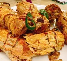 Salted Pepper Giant Shrimp Mushrooms