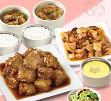 Double Meat Steamed Egg with Soup