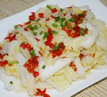 Spicy Chopped Pepper Cabbage