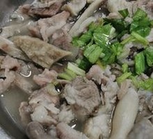 Steamed Pork Intestine in Sauce