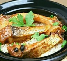 Pickled Vegetable Fish Belly Rice