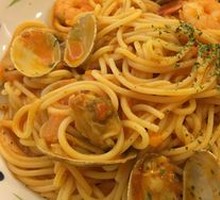 Seafood Tomato Pasta