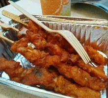 Grilled Chicken Cartilage Skewers