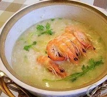 Flower Crab and Shrimp Congee