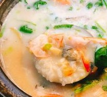 Oyster and Shrimp Congee