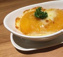 Baked Cheese Sweet Potato