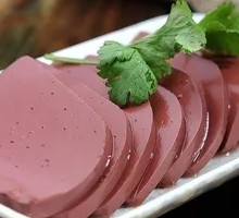 Cooked Duck Blood