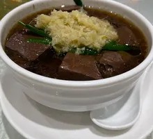 Pepper and Leek Pig Blood Dish