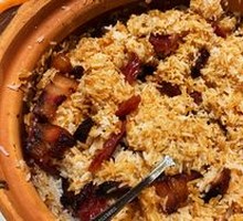 Homemade腊味 Baozi Rice in Clay Pot