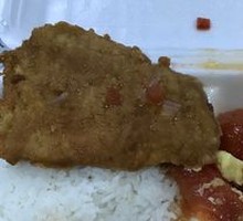 Crispy Pork Cutlet with Tomato and Egg Rice