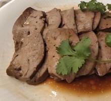 Braised Goose Liver with Rice Noodles