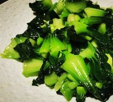 Stir-fried Shanghai Greens