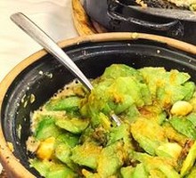 Salted Egg Yolk Stir-fried Bitter Melon