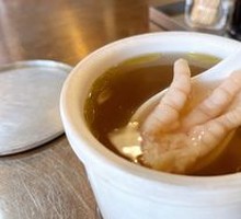 Bamboo Shoot and Coix Seed Stewed Chicken Feet