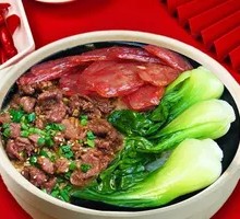 Pork Rib and Eggplant Baozi Rice