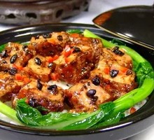 Black Bean Sauce Pork Rib Rice