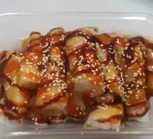 Mixed Sauce Rice Noodle Roll