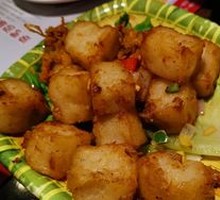 XO Sauce Stir-Fried Radish Cake