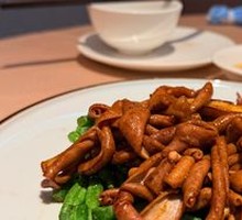Black Bean Sauce Goose Intestine