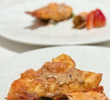 Matsutake Sauce Pan-Seared Tiger Prawn