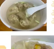 Corn and Water Chestnut Pork Dumpling Noodles