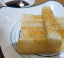 Crispy Glutinous Rice Balls with Brown Sugar Sauce