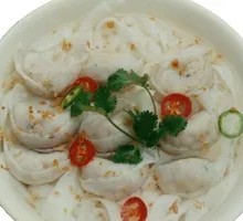 Fish Skin Dumpling Noodles