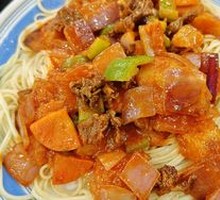 Beef and Potato Noodles