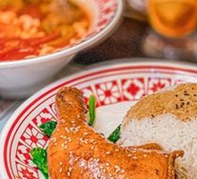 Swiss Gun Chicken Leg Rice